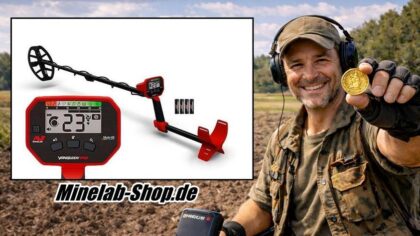 Minelab-Shop.de 👉 Entdecke verborgene Schätze mit dem Minelab Vanquish 340 Metalldetektor