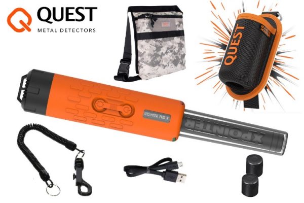 Pinpointer Quest Xpointer MAX mit Magic Holster