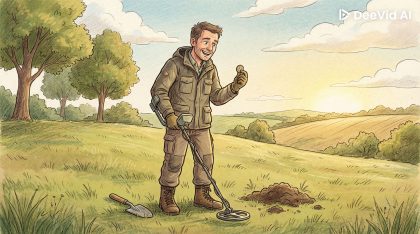 Warum es sich heute mehr lohnt, mit dem Metalldetektor auf Schatzsuche zu gehen als zur Arbeit